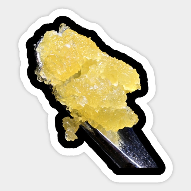 Lemon Cherry Gelato Dab - Weed Design Sticker by MrGreenGenes420